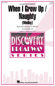 When I Grow Up/Naughty Two-Part choral sheet music cover Thumbnail